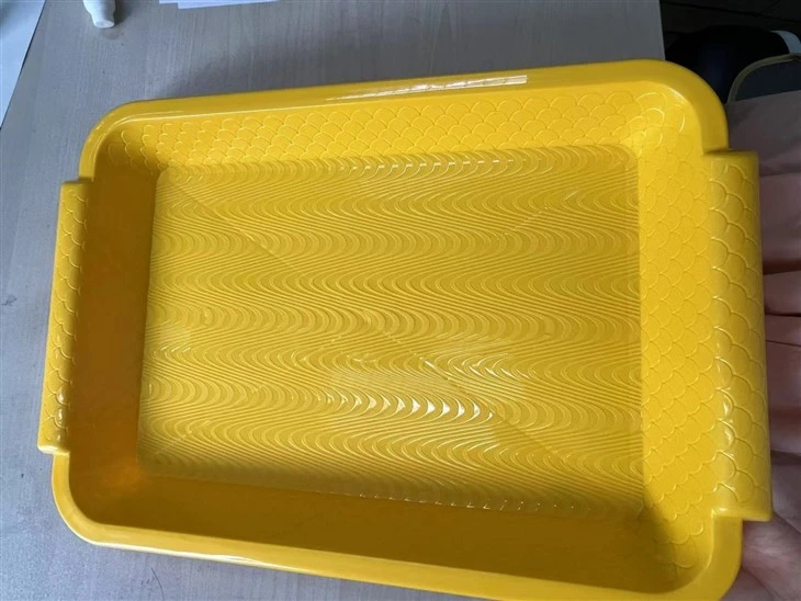 Plastic Square Restaurant Plates Flat Plate Dinner Making Injection Machine