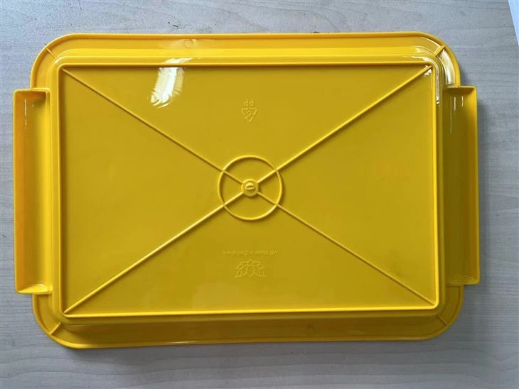 Plastic Square Restaurant Plates Flat Plate Dinner Making Injection Machine